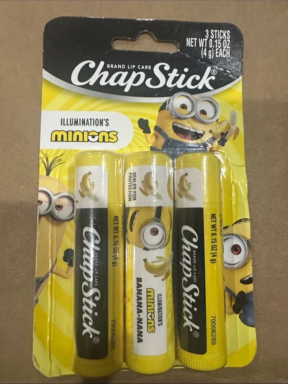 Chap Stick minions banana